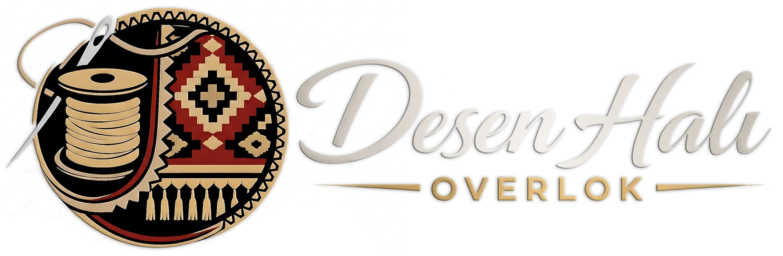 Desen Halı Overlok Logo Footer